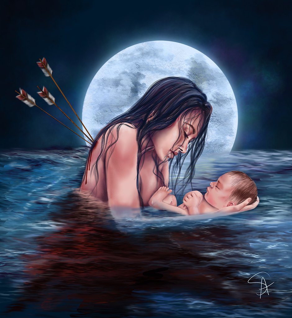 <a href="/SuperchiefNFT/">SuperchiefGalleryNFT</a> <a href="/Focusartfair/">FOCUS Art Fair</a> Sacrifice

"I thought I had known all kind of love in this world.

The wrong was never more pure and right.
This love is stronger than any shield and sword I carried.

As the moon rises , so will my soul." 

Tag: <a href="/0xMaer/">0xMaer 💎</a> <a href="/shibashaart/">Shibashaart</a> <a href="/ArtiArt15/">Yuliia ArtiArt</a> @44rtRoom