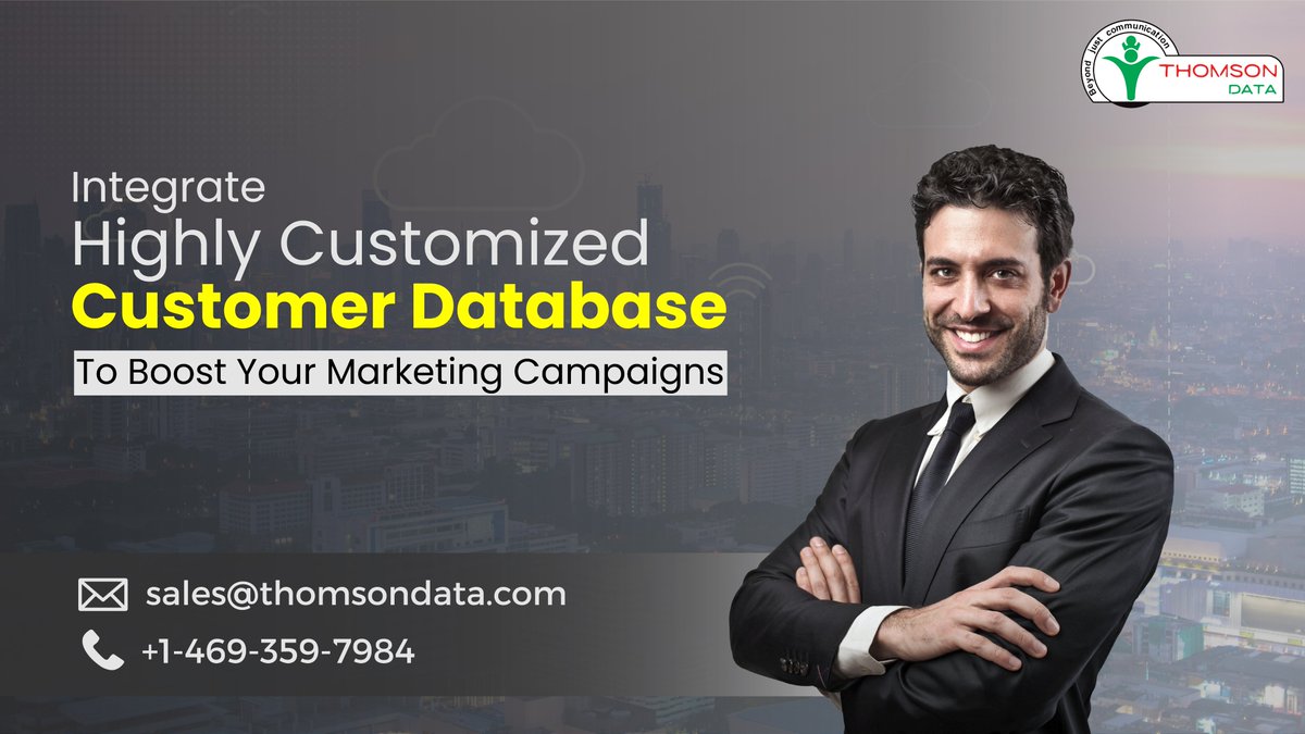 thomsondata's tweet image. Thomson Data has successfully helped clients from 12 years with its highly precise tech insights customer data.

#technologylist #technology #services #customerdata #techinsights #technoligylists #thomsondata