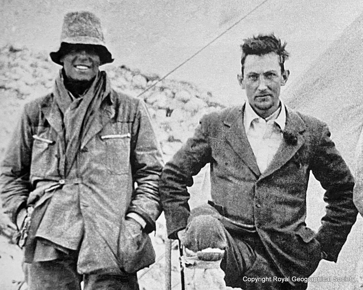 mickulus's tweet photo. The announcement of the first ascent of Everest coincided with the Coronation in 53, so with another one coming this Saturday...what's gonna be the magical coincidence this time? Could this be the year when they find Irvine's camera? https://t.co/0wBG5KUhz9 

#Everest #Mallory https://t.co/5QDq6cTmJv