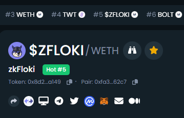 🚀👀Hey #zkSync warriors

🔥🔥🔥 $ZFLOKI is trending #2 on mute.io 
🔥🔥🔥 $ZFLOKI is trending #5 on <a href="/DEXToolsApp/">DEXTools</a> 

Skøll #zkFloki clan 💜
