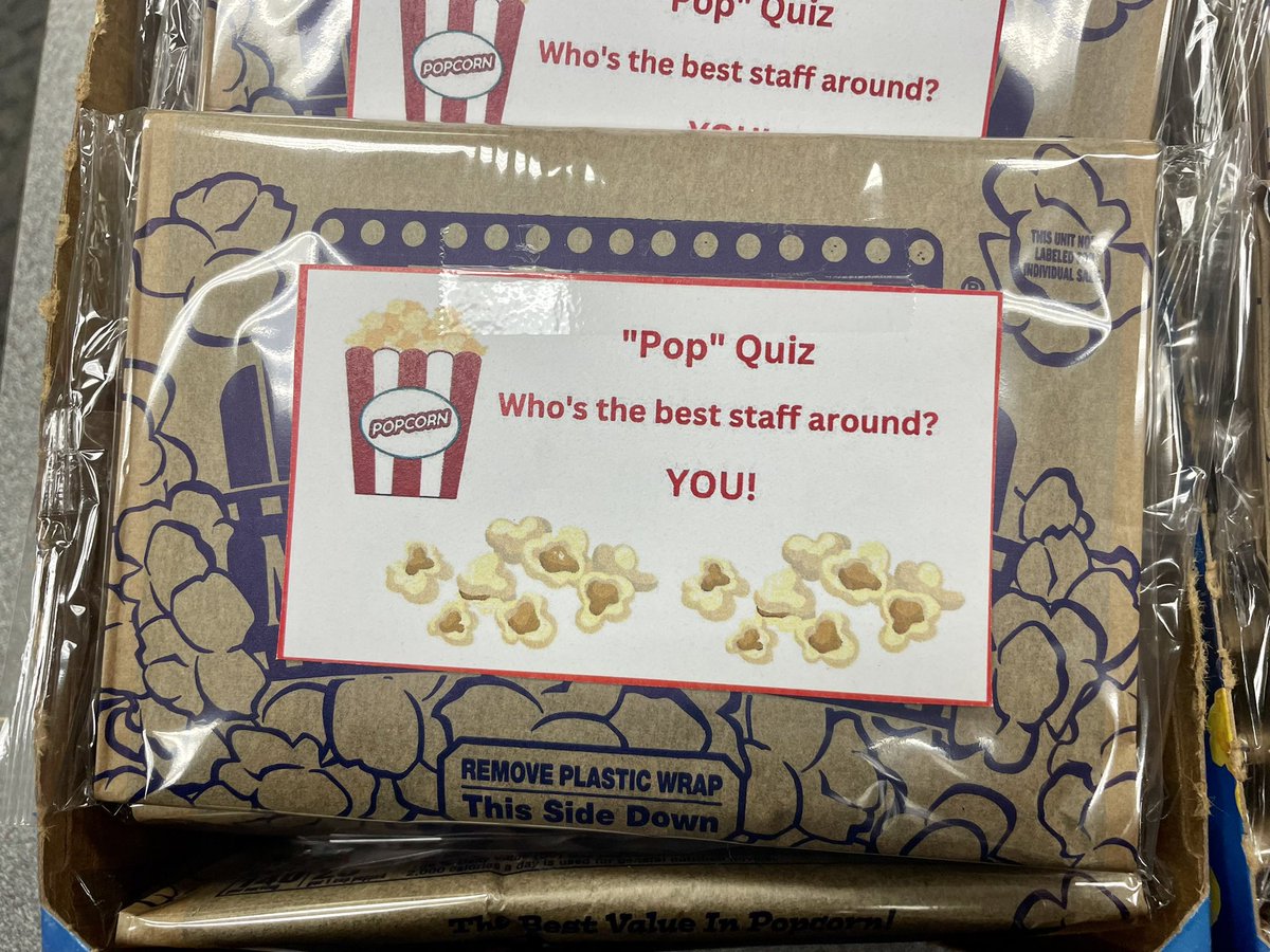 Day 2 Staff Appreciation Week @ McKinley ES