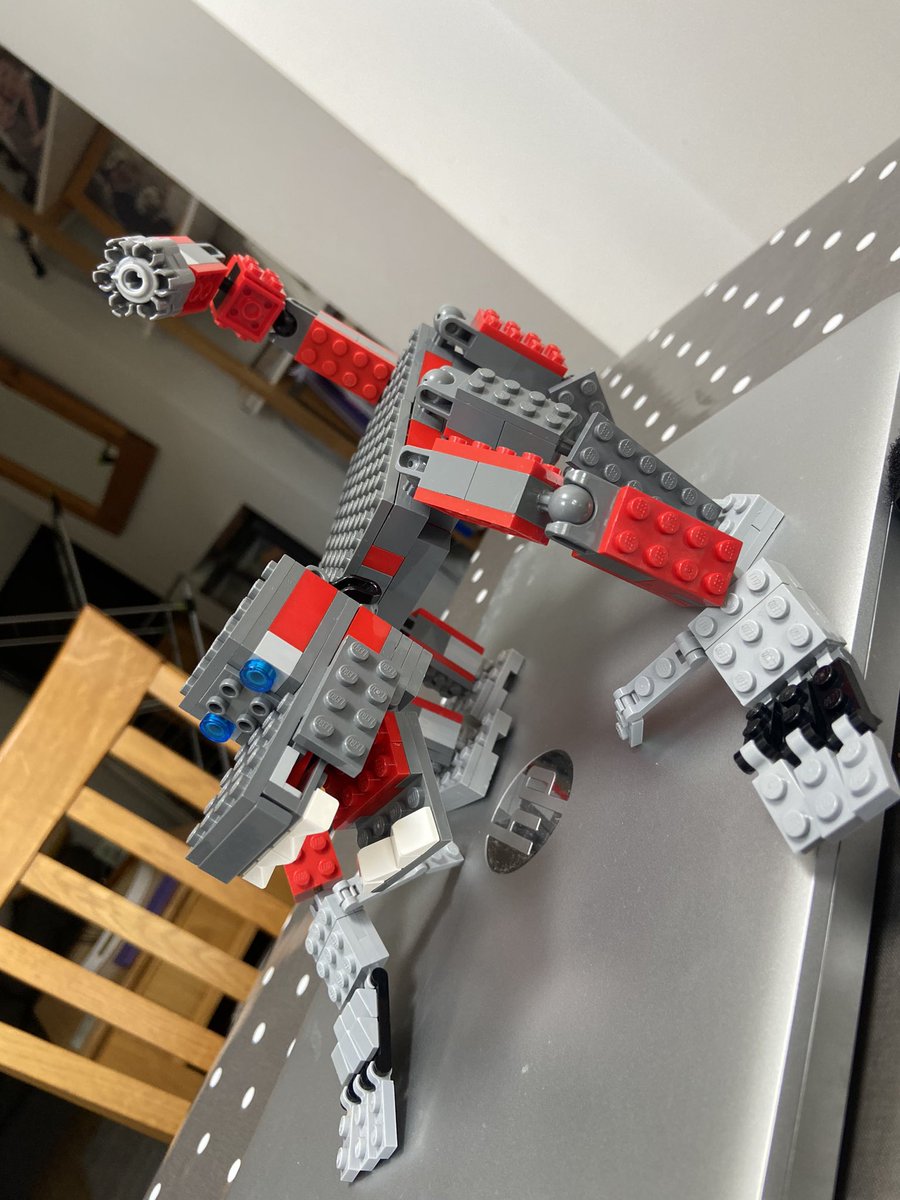 Armoured monster made by my 11yr old some #rebuildtheworld @LEGO_Education @LEGOIdeas @LEGO_Group Made it from scratch no instructions