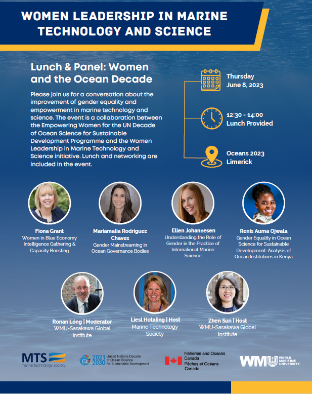 Looking forward to celebrating #WorldOceanDay 8 June at #Oceans2023 in #Limerick #OceanDecade #gender #marine #science <a href="/ICES_ASC/">ICES</a>