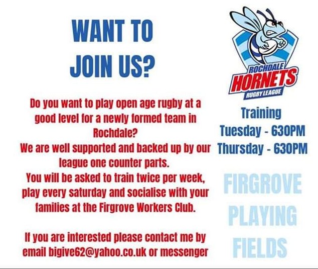 Rochdale Hornets Community Rugby League Club (@hornetscomm) on Twitter photo 