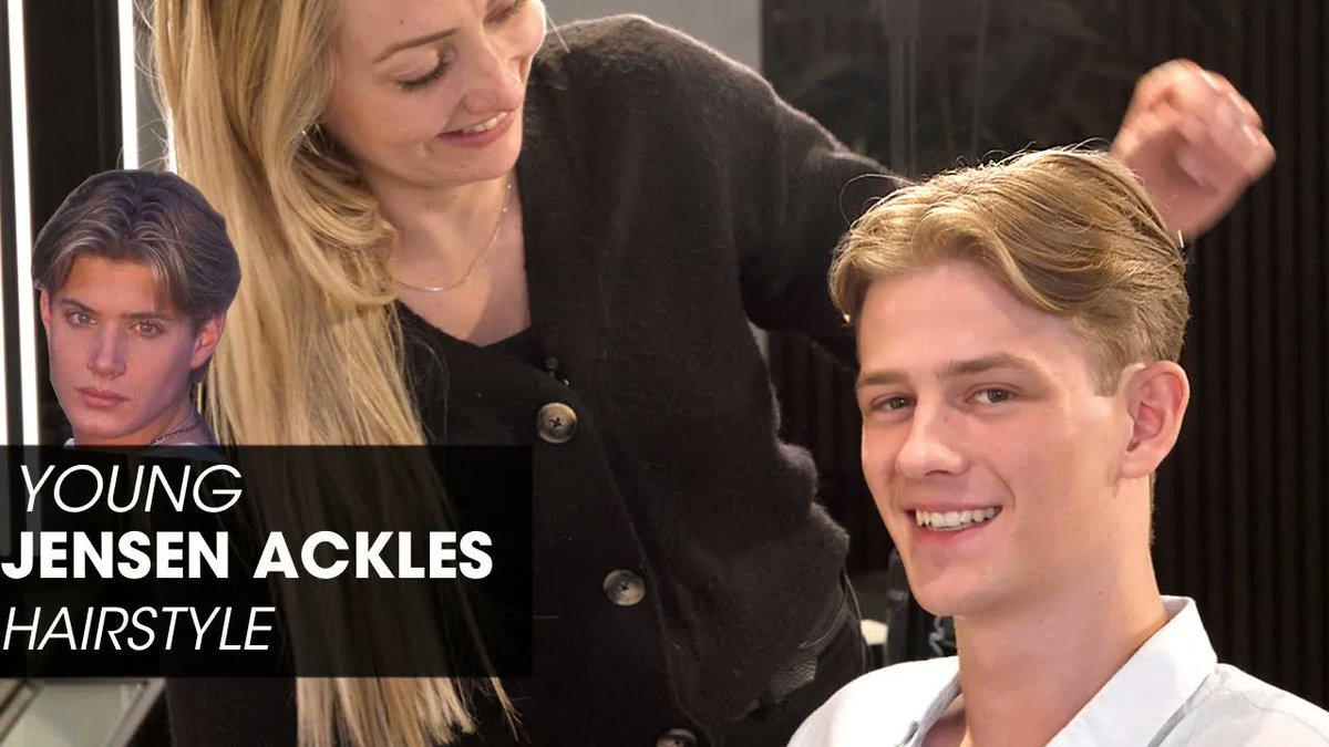 YOUNG JENSEN ACKLES (Well known for Series Supernatural) hairstyle is up Now! 💥

You can see the full video <a href="/SlikhaarTV/">Slikhaar TV</a>  

#SlikhaarTV #ByVilain #Hairstyle #Mensfashion