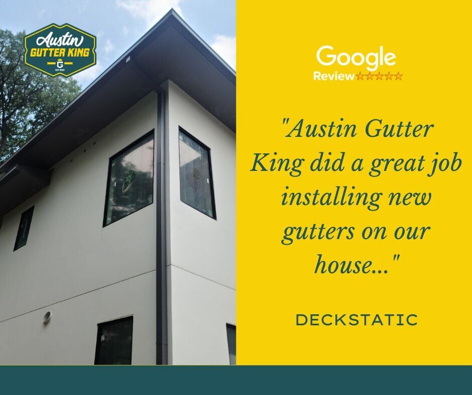 ATXGutterKing's tweet image. We put out customers first and love to hear from them after providing them with our gutter services. Thanks for trusting us with your new gutters. bit.ly/3UdDR26
