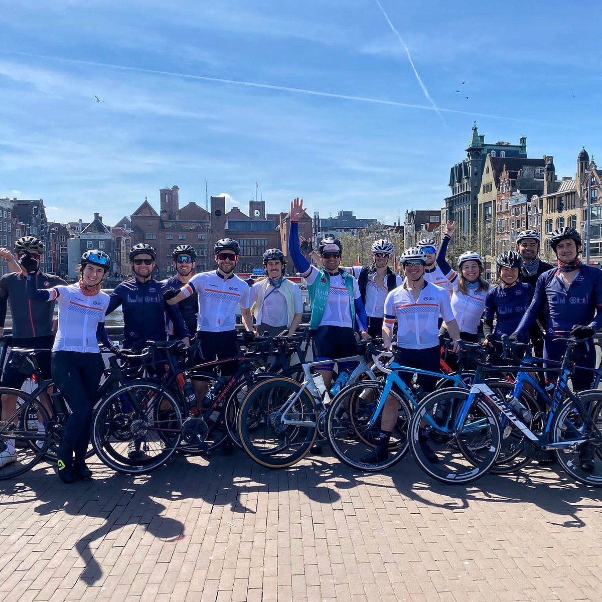 They made it! 17 riders from London Business School set off from Dover last week and rode through France 🇫🇷, Belgium 🇧🇪 and The Netherlands 🇳🇱 to the wonderful city of Amsterdam.
#cycling #cyclinglife #teambuilding #LBS