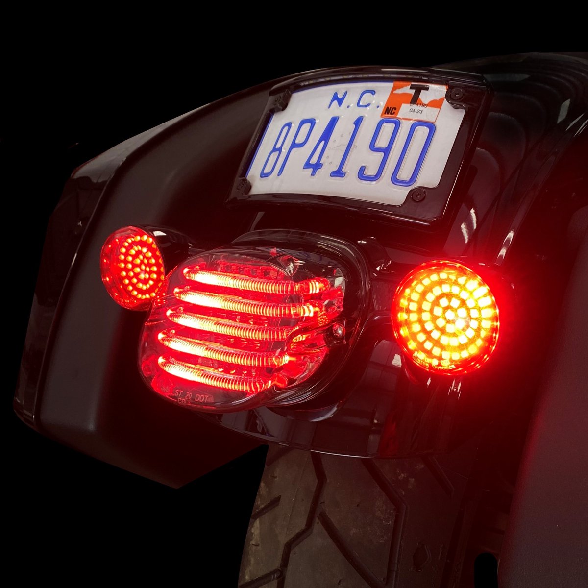 CustomDynamics's tweet photo. 🚨 NEW 🚨 Our Genesis 4 LED Turn Signals just released in 1156 bulb base fitments. Now available in bullet (PN: 2020-2158) or flat style (PN: 2020-2159) from your local @DragSpecialties dealer. 
.
#customdynamics #ledturnsignals #getlit #motorcyclelights #harleydavidson https://t.co/8r2HdJIpgg