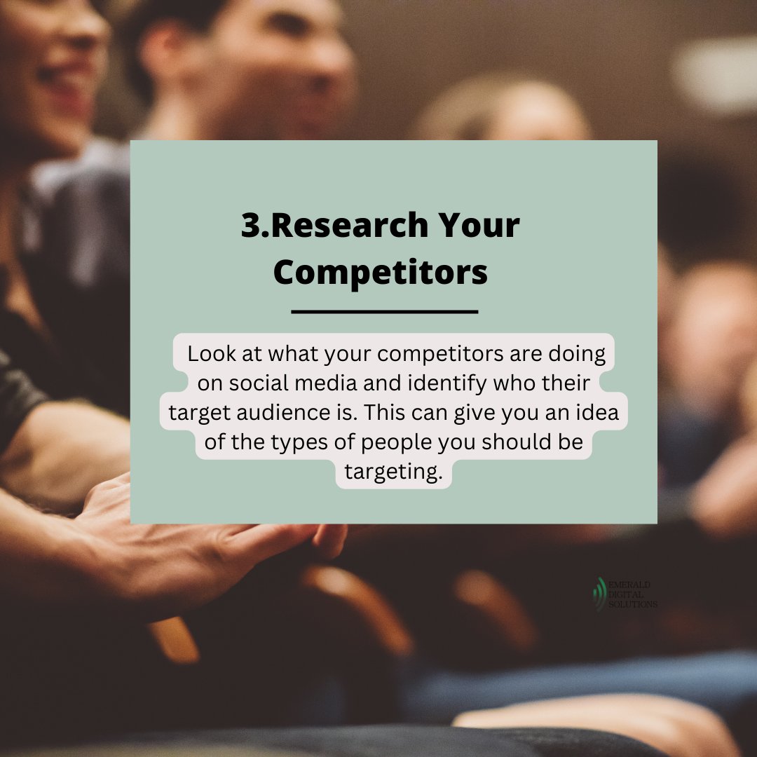Emerald_Digi's tweet photo. Fostering an online community is essential for your brand or organization on social media. 

In this #EDSEducatorSeries, we're exploring the benefits of identifying your target audience. Follow us for more tips &amp; tricks!

#targetaudience #marketingtips ##socialmarketing https://t.co/FvQArhPw0U