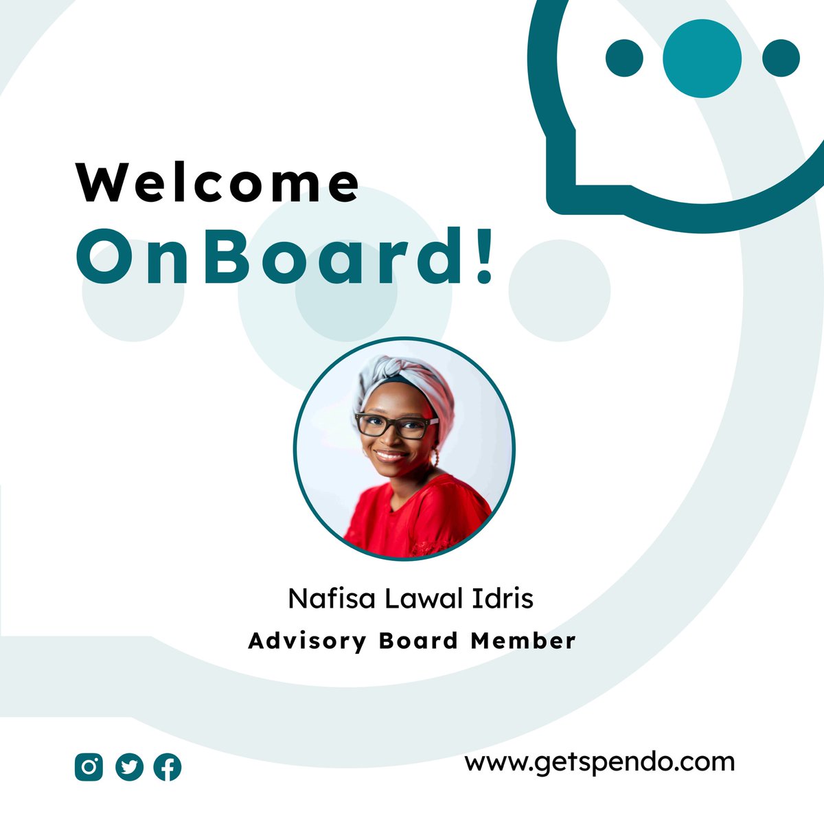 with_ibk's tweet photo. Join us in welcoming @FeenahNafeesah as the newest addition to our Advisory Board! With her expertise and experience, we are thrilled to have her onboard as we continue to empower financial growth and security for all. https://t.co/iBoR3I5gw1