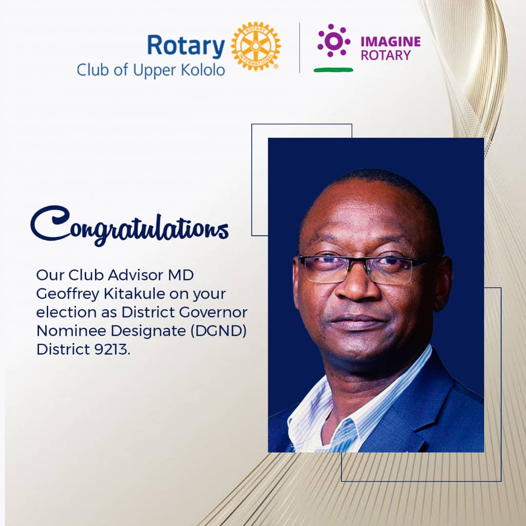 Child of Grace (@rhonahn) on Twitter photo Our most heartfelt congratulations to you, our club advisor, <a href="/GKitakule/">Geoffrey M. Kitakule</a>! We could not be prouder if we tried! Very well deserved, and we at <a href="/RCUpperKololo/">Rotary Club of Upper Kololo</a> have got your back! <a href="/DannyNoStress/">Rtn. Ssekamwa</a> <a href="/GraceLinda21/">Grace_Linda</a> <a href="/Kengoma_Khamasi/">Kengoma Khamasi</a> <a href="/CMawadri/">Christine MAWADRI</a> <a href="/KampalaSouth/">KlaSouth Rotary Club</a> <a href="/KlaSpringers/">Rotary Club of Kampala Springs</a>. Our most heartfelt congratulations to you, our club advisor, <a href="/GKitakule/">Geoffrey M. Kitakule</a>! We could not be prouder if we tried! Very well deserved, and we at <a href="/RCUpperKololo/">Rotary Club of Upper Kololo</a> have got your back! <a href="/DannyNoStress/">Rtn. Ssekamwa</a> <a href="/GraceLinda21/">Grace_Linda</a> <a href="/Kengoma_Khamasi/">Kengoma Khamasi</a> <a href="/CMawadri/">Christine MAWADRI</a> <a href="/KampalaSouth/">KlaSouth Rotary Club</a> <a href="/KlaSpringers/">Rotary Club of Kampala Springs</a>.