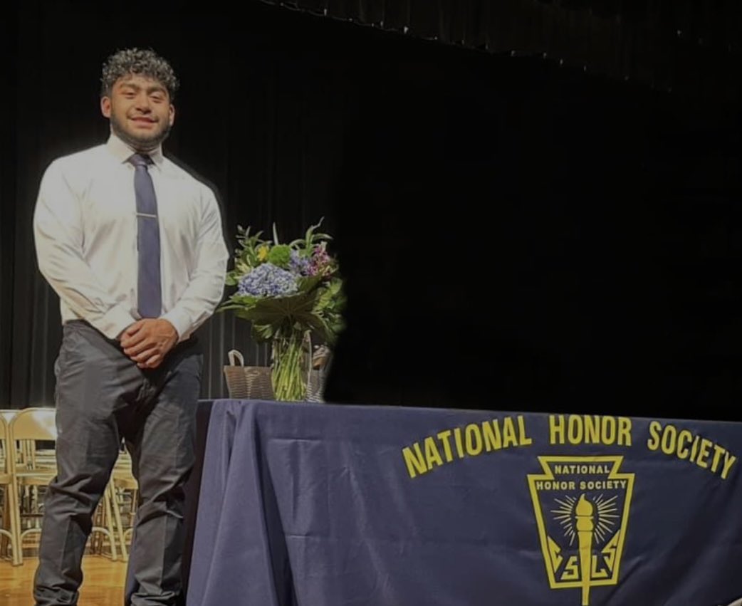 It was an honor, to be inducted to the National Honor Society Class of 2023-2024. I am thankful and humbled. #blueandgold #pnhs #NHS