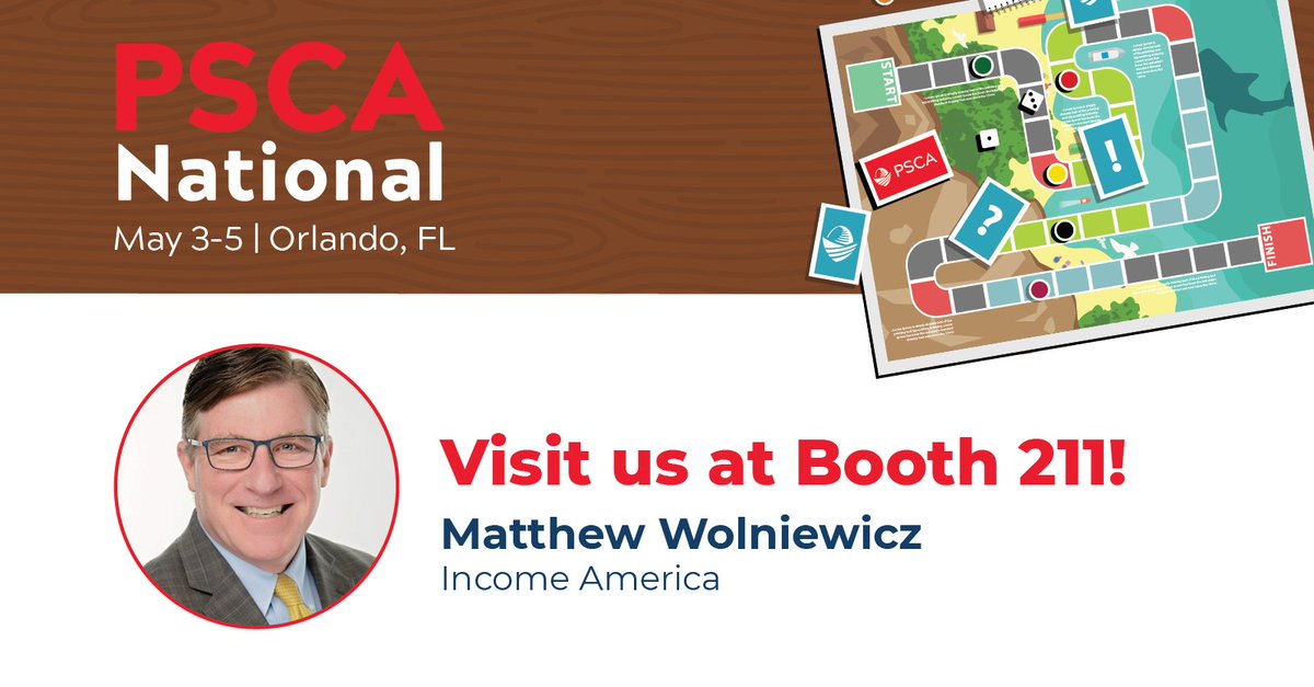 Income America (@income_america) on Twitter photo We're excited to be a #PSCA401k Platinum Sponsor and can't wait to connect in Orlando. Visit us at booth 211 and hear <a href="/mwalno/">Matthew Wolniewicz</a> share his views on 401(k) industry innovations and the bottom-line benefits of helping participants retire with confidence. #ProtectedRetirement We're excited to be a #PSCA401k Platinum Sponsor and can't wait to connect in Orlando. Visit us at booth 211 and hear <a href="/mwalno/">Matthew Wolniewicz</a> share his views on 401(k) industry innovations and the bottom-line benefits of helping participants retire with confidence. #ProtectedRetirement