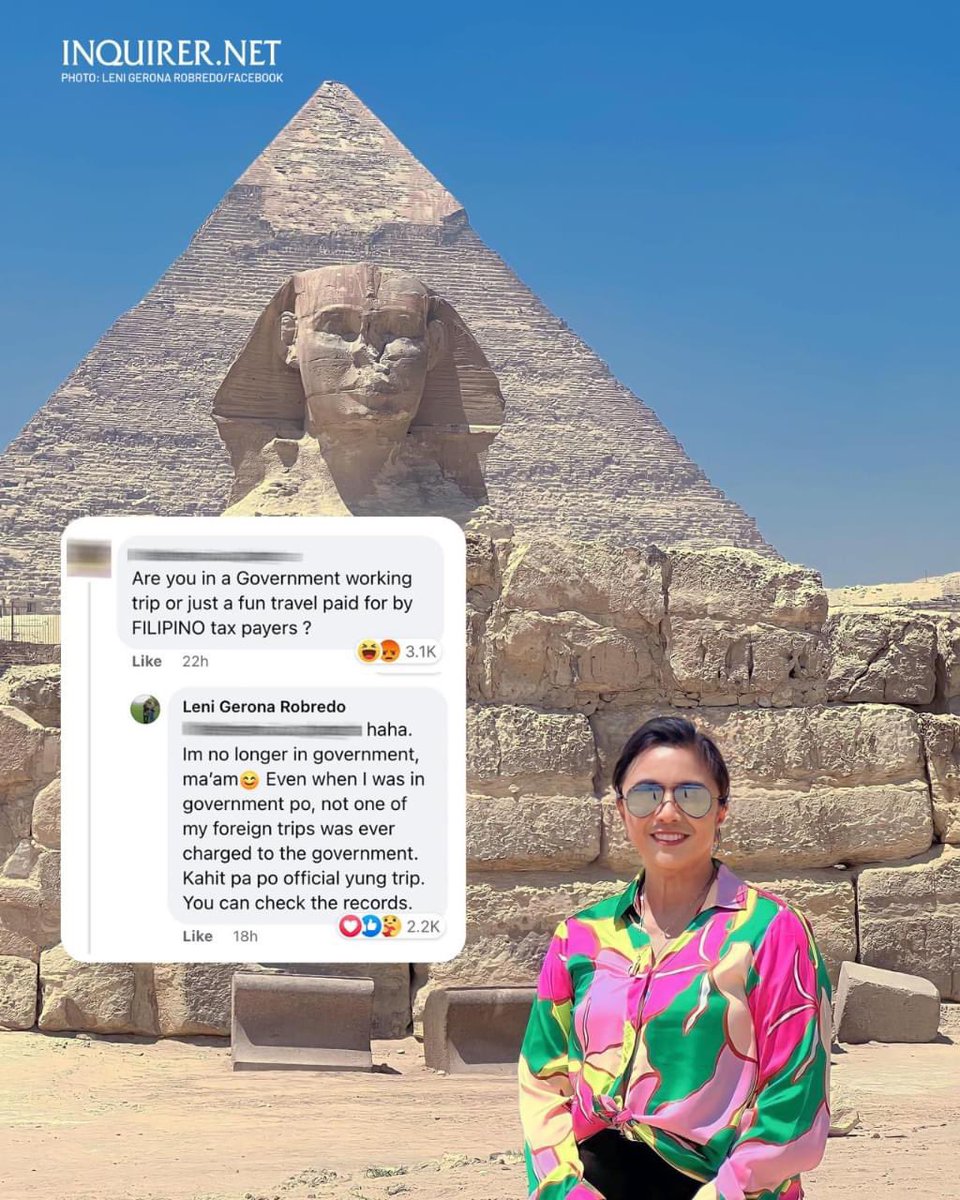 russellventura's tweet photo. @MiaMagdalena @missosology 

I dare you to ask that same question to our government officials today, especially the one in the highest position and his minions, and see if they can clap back at you like she does. 🕶️ https://t.co/irVxT8vYZH