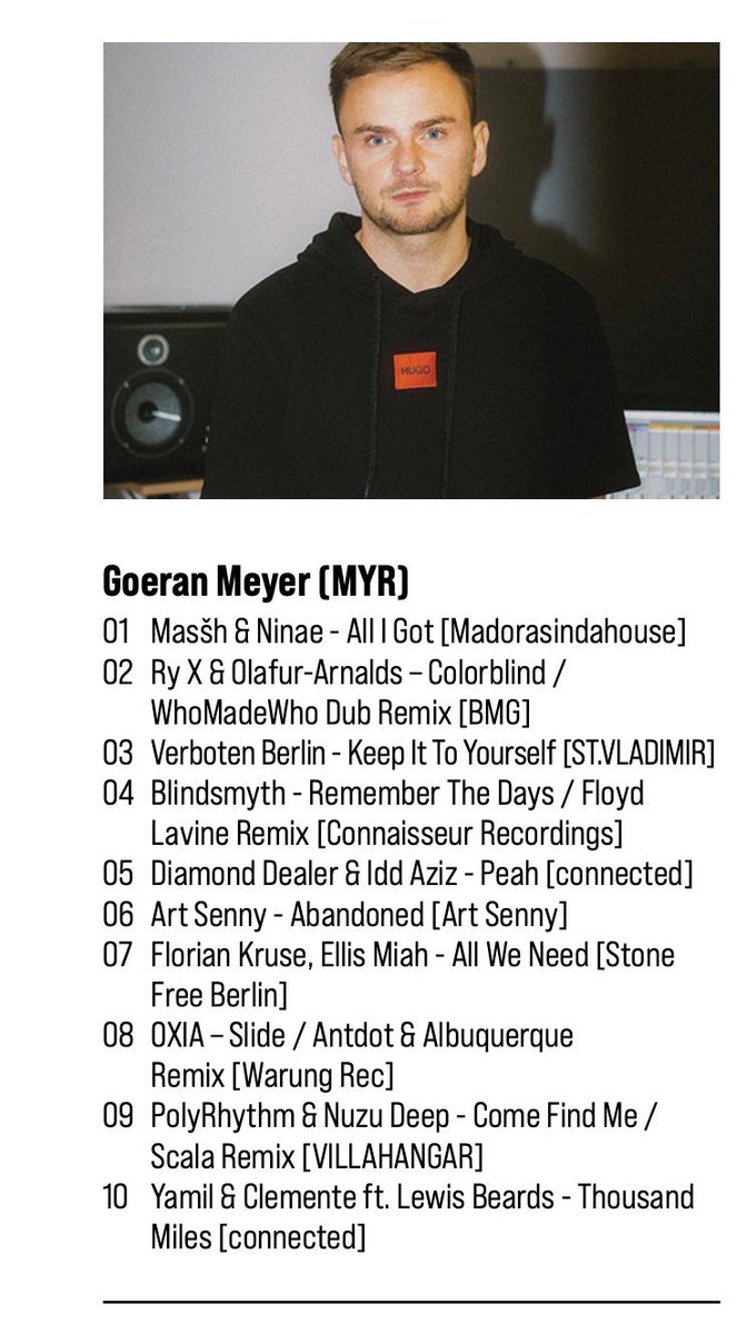 GoeranMeyer's tweet photo. 📷I'm excited to share that I'm featured in the latest issue of Faze Magazin 135 – May 2023! You can find my Top 10 DJ charts and a review of my upcoming EP
@FAZEmag
#AloneWithMyThoughts #NewMusic #DigitalEP #DJCharts #MusicReview #GoeranMeyer #MYR #ElectronicMusic #Top10Tracks https://t.co/QmhIMdMT4V
