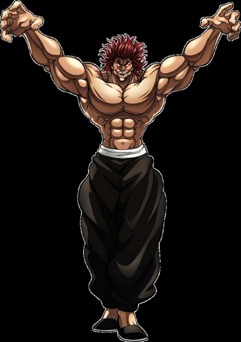 DollarTreeJesus's tweet photo. Currently fighting the urge to blast tren to get like yujiro hanma (i'm losing) https://t.co/8gSIO23UD7