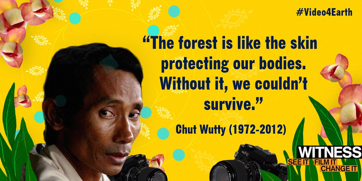 The senseless killing of forest crusaders who document and voice their resistance must end!

We honor the memory of #Environmental activist, Chut Wutty (1972-2012), a staunch critic of #IllegalLogging that caused the depletion of #Cambodia's forests.

#Video4Earth