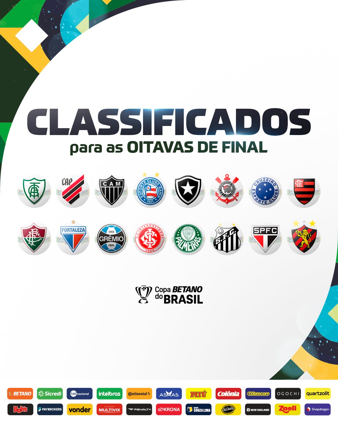 Sorteio Oitavas de Final Copa do Brasil 2023