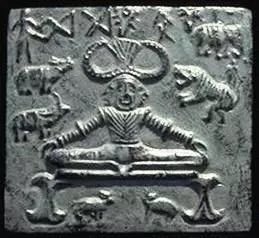 naynaval's tweet photo. Alchon Huns and IVC Priest/King sported similar hairstyle and seals in yogic posture. Tribes that moved to Balkh never really disappeared. #LostSongs https://t.co/GZrb4WlInO