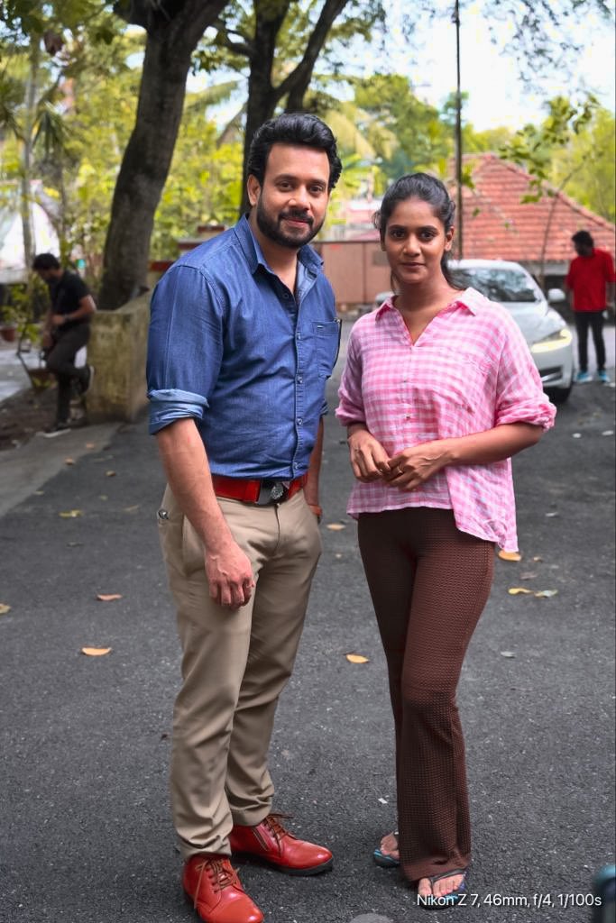 Shooting spot still with @actorbharath