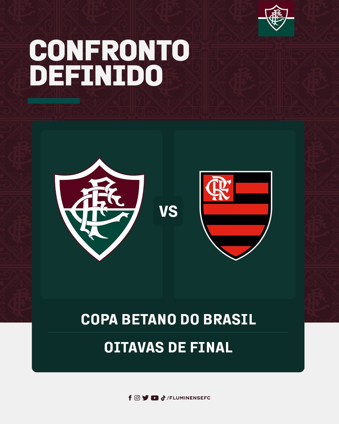 Oitavas de final da Copa do Brasil terá Fla x Flu; veja os duelos