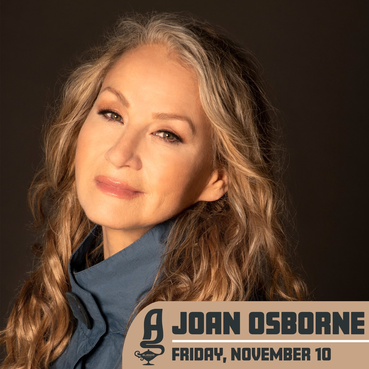 aladdintheater's tweet photo. JUST ANNOUNCED: @joan_osborne at @aladdintheater - November 10th, 2023!

7x GRAMMY-nominated artist Joan Osborne shares tracks from across her 25+ year career.

Pre-Sale: Thursday, May 4th at 10am
(Password: TRUEWEST)
On Sale: Friday, May 5th at 10am
🎟️ https://t.co/wM72LbKxL7 https://t.co/k9FdRkU7Fz