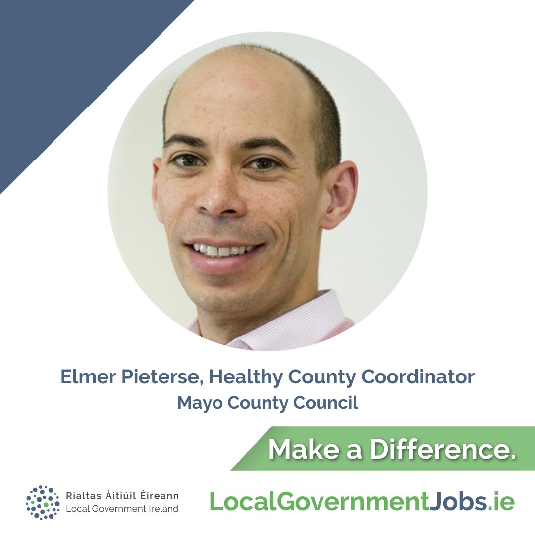 LocalGovIre's tweet image. Are you interested in a career that allows you to have a positive impact on your community? 

Meet Elmer Pieterse, Healthy County Coordinator with @MayoCoCo. Learn more about his role and the opportunities available 👉 zurl.co/gvIM 

#MakeADifference #LocalGovJobs