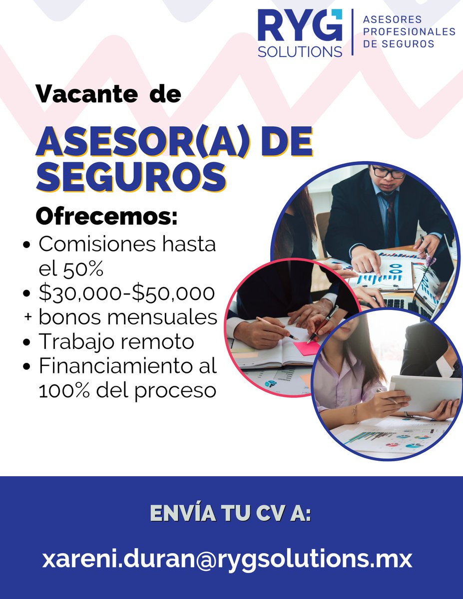 RyG_Solutions's tweet photo. Estimados solecitos trabajadores, este mes les comparto las siguientes vacantes como asesorx telefónicx y asesorx de seguros. 
¿Me ayudan con RT que no afecte su economía? @matcheame_rh @LosCazaVacantes @YVacantes @LaBecaria4 @carlaconwifi @frasalazar @VACANTESCDMX https://t.co/IoeEeFFEwH