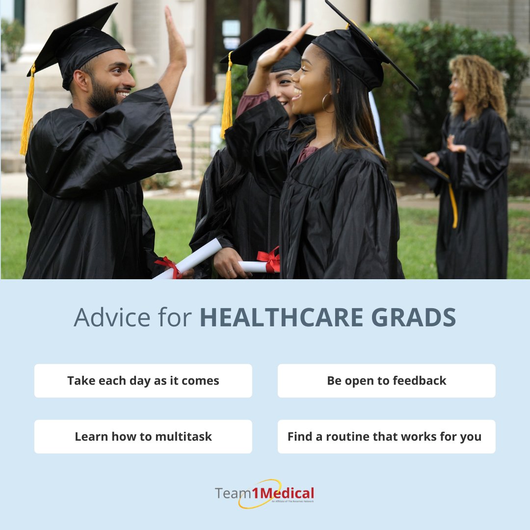 Congratulations to all of our recent healthcare graduates!

As you embark on this new chapter of your life, we want to be a resource that you can rely on as you begin looking for a job in the medical field.

#healthcare #healthcarestudent