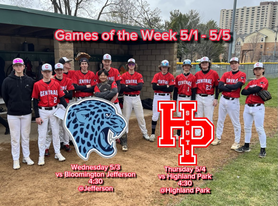 The boys play 2 this week including  a non conference matchup vs Bloomington Jefferson. The boys also take on city conference rival Highland Park this Thursday at Highland, looking to improve their perfect conference record of 4-0. Big games this week! Come show your support!