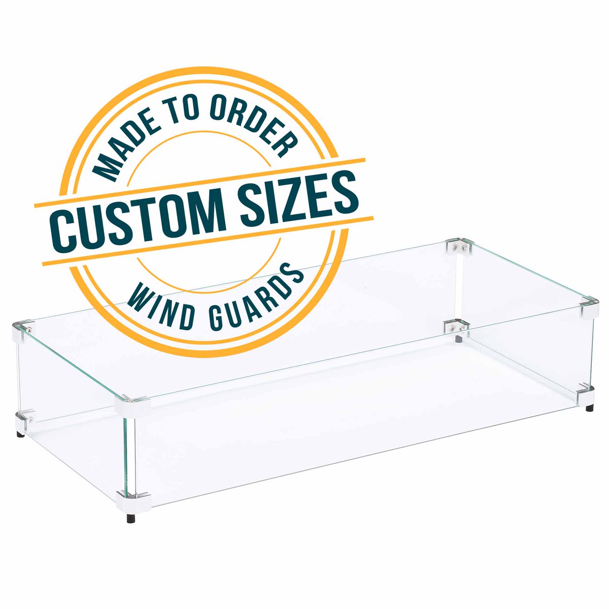 CelestialFG's tweet photo. At Celestial Fire Glass, we know every fire pit is unique and one of a kind. That is why we are so excited to announce we now offer custom-sized wind guards! Our glass panels range from 9" long  to 77" to give you endless possibilities for your  wind guard 🔥 https://t.co/6E5C9Auzmz