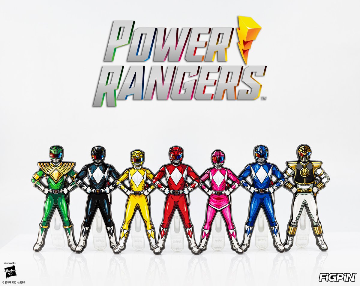 It’s Morphin Time! Time for the Power Rangers to finally be available as FiGPiNS! The team is here and ready to be added to your collection! Pre-order yours today! #PowerRangers #FiGPiN #CollectAwesome