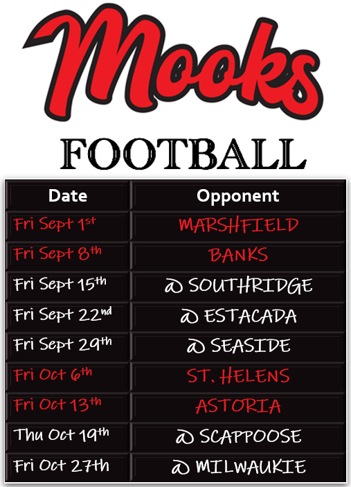 Mooks Football 2023 schedule #rollcheese