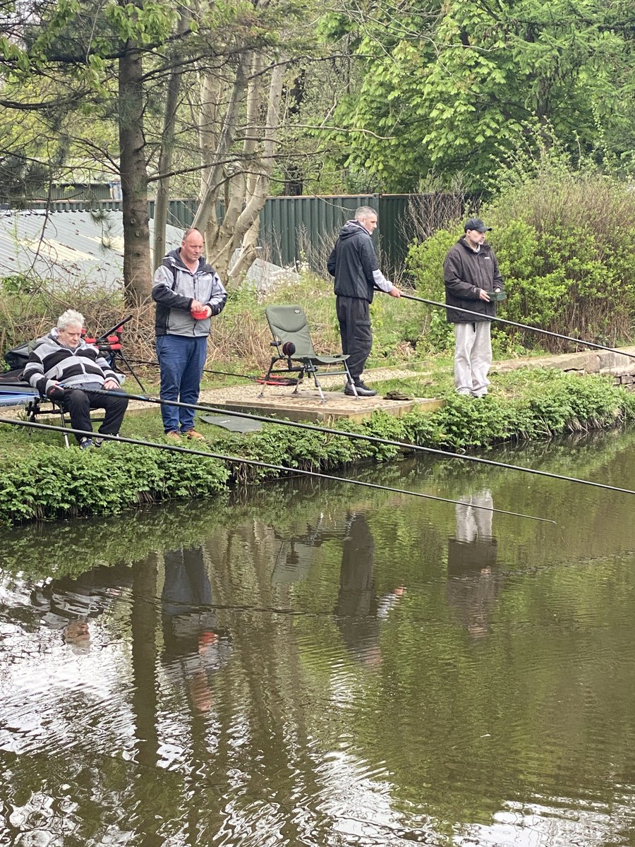 Today, we had the privilege of coaching a group of patients from the NHS who have been prescribed fishing as a means to aid their mental health recovery. This specific group has been joining Tackling Minds for fishing trips for over two years now, as part of our ongoing