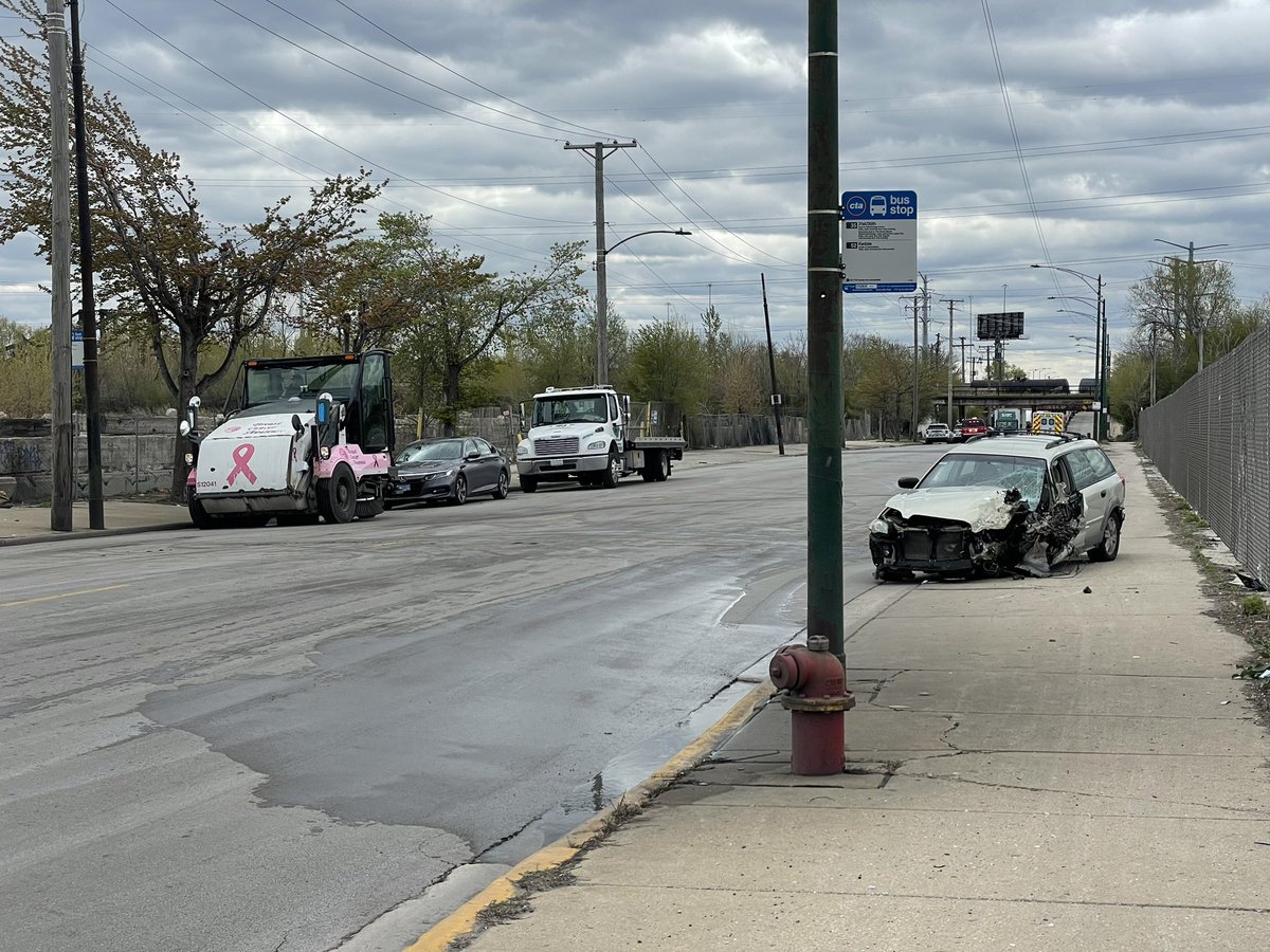On the scene of a head on crash at 31st &amp; Kedzie involving a school bus. 16 transported to local hospitals, 2 people in critical condition. All students transported suffered non life-threatening injuries.