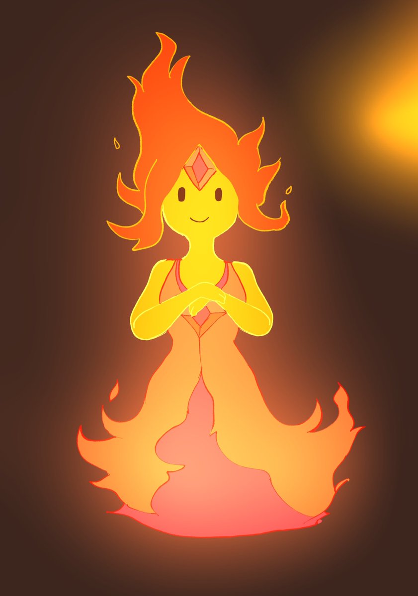 IsaBArts's tweet photo. I also did Flame Princess doodles #adventuretime #flameprincess #art https://t.co/BmP9EhVFLE