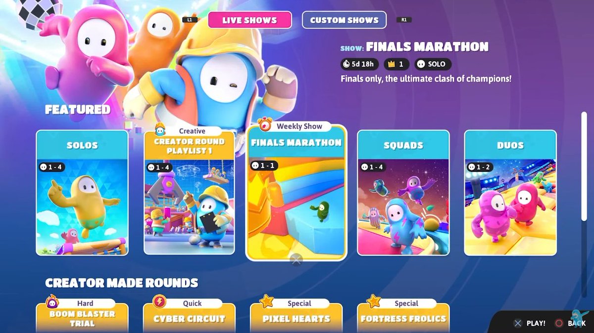 🔱 Bean Bot // Fall Guys News on Twitter "Here's a look at the new Show