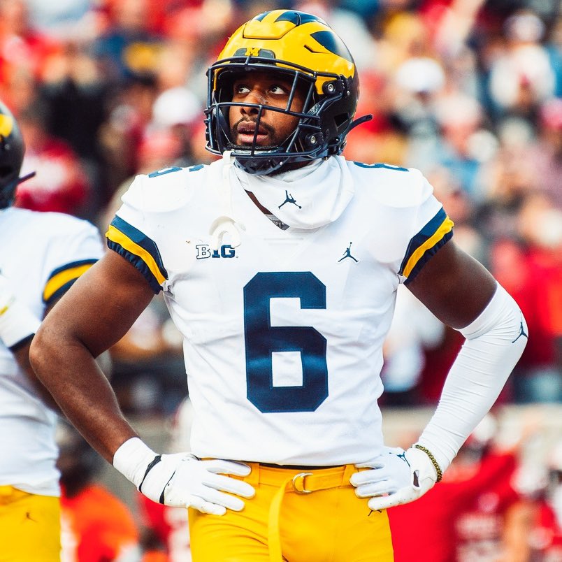 Former Michigan Safety R.J. Moten has committed to Florida

🐊 ZERO TDs allowed in his career (534 coverage snaps)