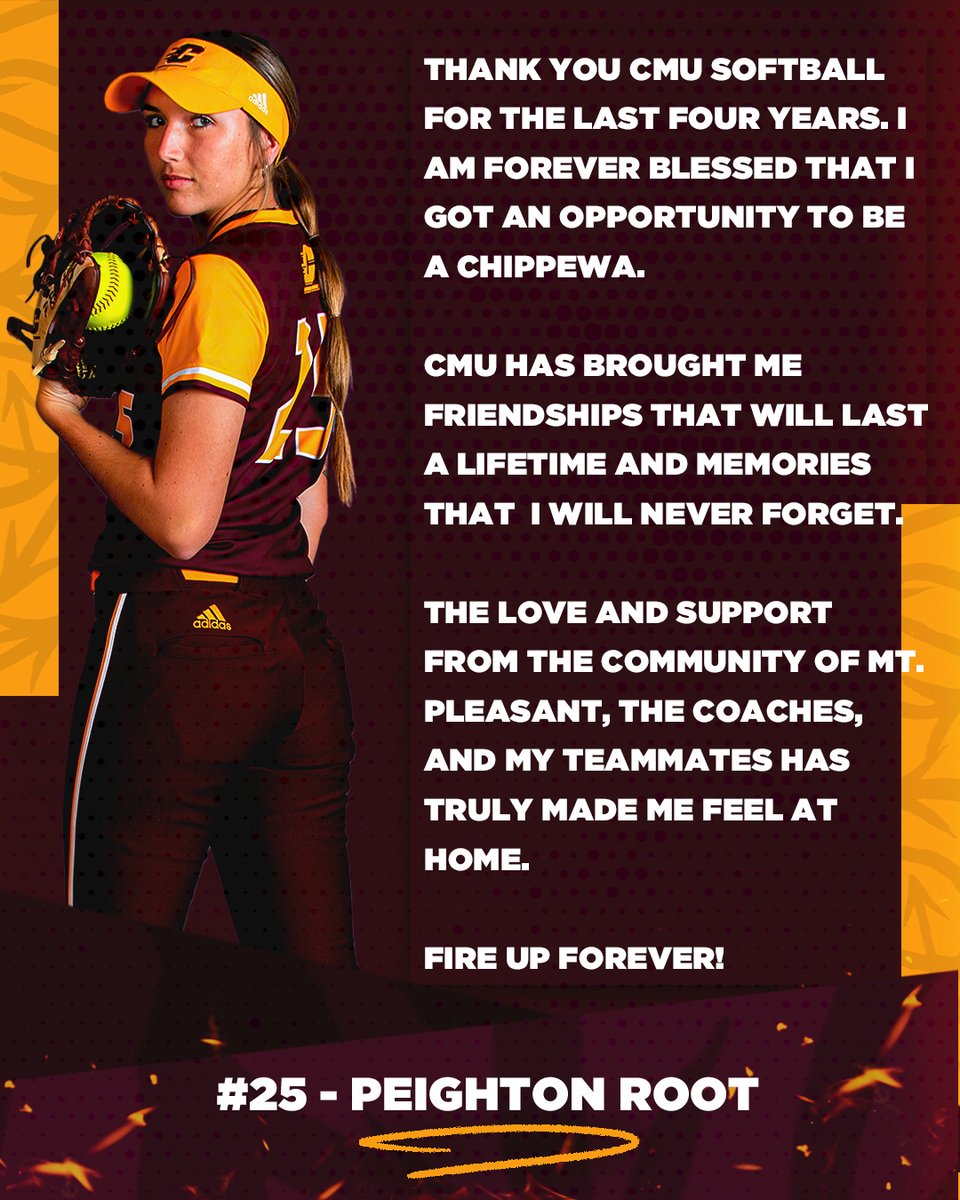 CMUSoftball's tweet image. 𝕊𝕖𝕟𝕚𝕠𝕣 𝕊𝕖𝕣𝕚𝕖𝕤 &amp;gt;&amp;gt; #𝟚𝟝 ℙ𝕖𝕚𝕘𝕙𝕥𝕠𝕟 ℝ𝕠𝕠𝕥

#FireUpChips🔥⬆️🥎