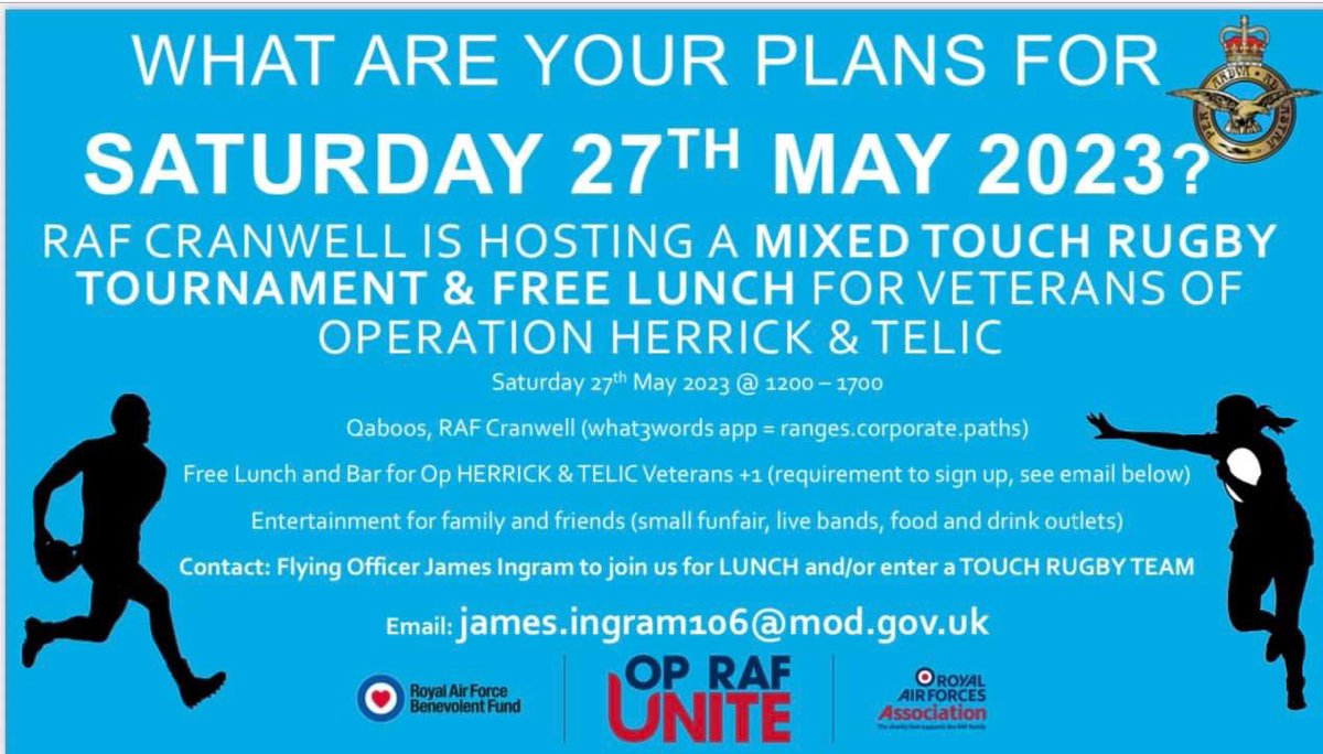 Let’s support our Veterans in this event.