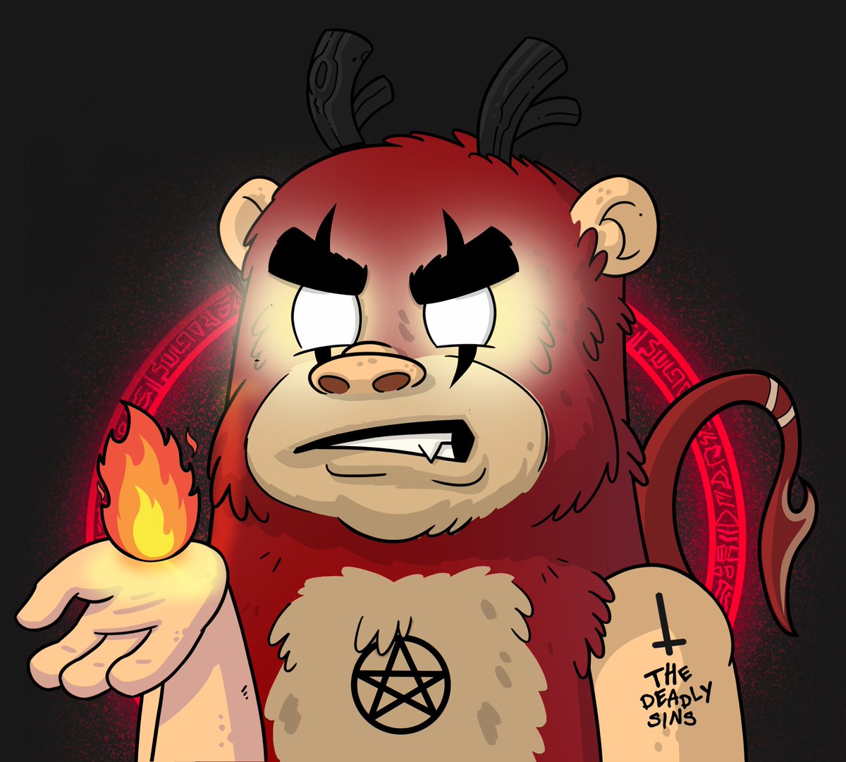 Bigfoot_cNFT's tweet photo. Meet Bigfoot X Deadly Sins

Our collection will feature 'BIGgie' represented as a Sinner! 😈🦶

To Celebrate this, we're giving:
🔥1x OG 'Research Permit'
🌟10x Invites for OG Mint

Simply:
1️⃣Follow @Bigfoot_Cnft & @EternalsCNFT
2️⃣RT+❤️
3️⃣Tag

(MUST ACTION ALL ABOVE) 48hrs

#CNFTGiveaway #NFTGiveaways #nft #CNFTs #collab #OG #WL #SeeingIsBelieving