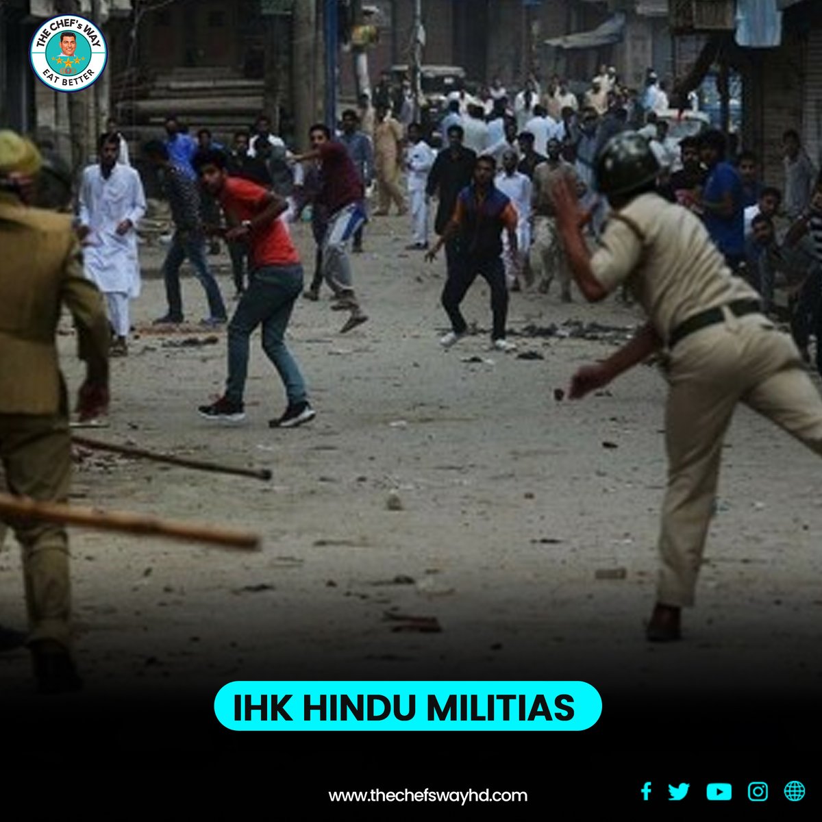 #IHK #hindu #militias #defence #armed #kashmir #murder #rape #sangh  #parivar #agenda #prototype #religious #violence #thechefsway
Thousands  of Hindus in Kashmir have joined the so-called Village Defence Guards  in an apparent attempt to protect their settlements.