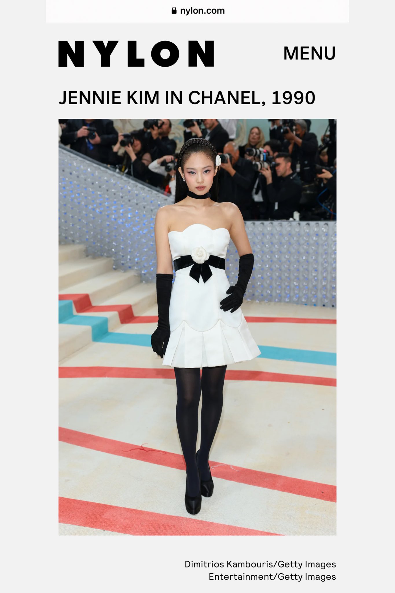 JENNIE 🤍 on Twitter "NYLON The best vintage looks from the 2023 Met