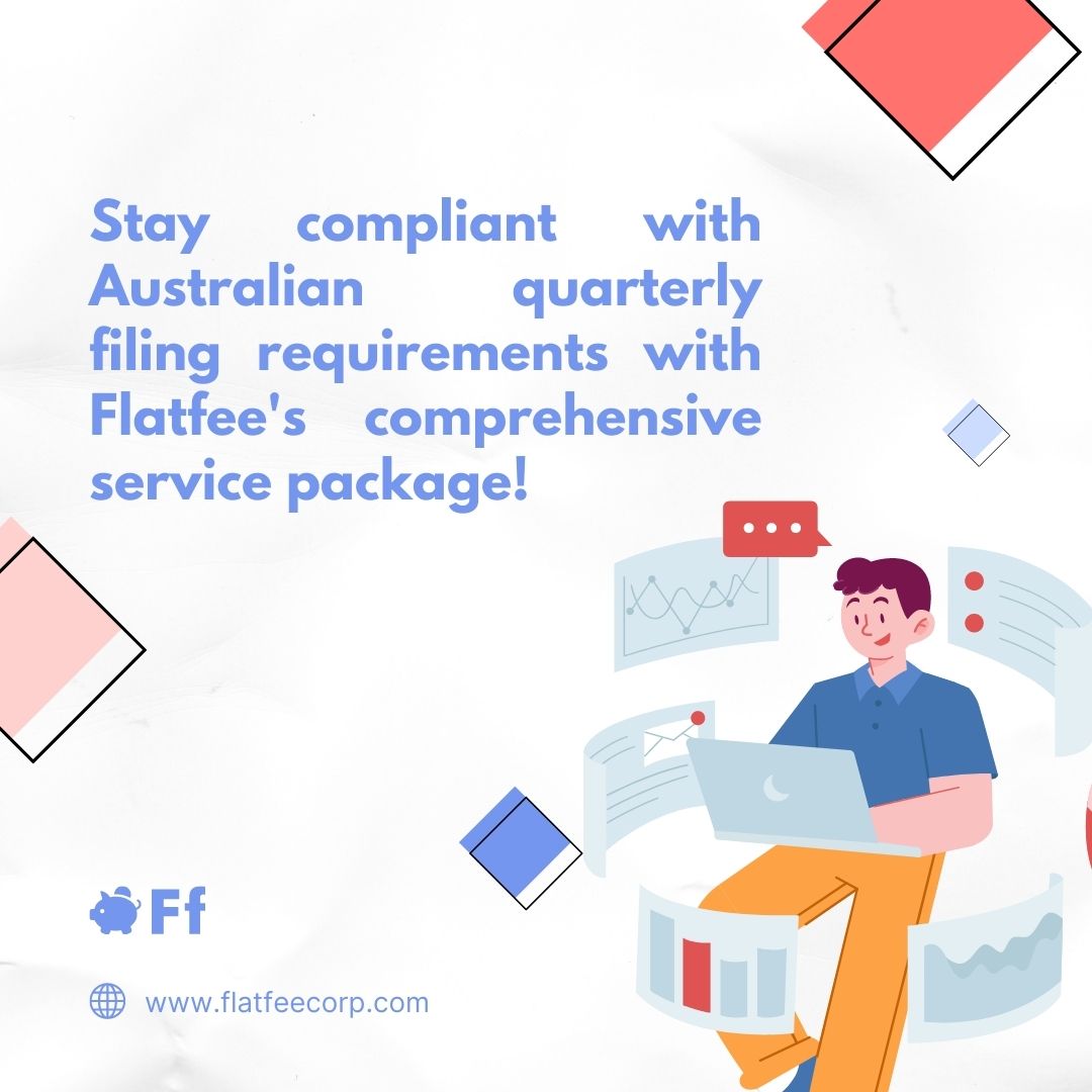 We're your one-stop solution for Australian quarterly filing compliance! 💼📝 

We provide expert assistance with returns, address updates, director details, and more. flatfeecorp.com/services/aus_q…

#AustralianCompliance #QuarterlyFiling #BusinessCompliance