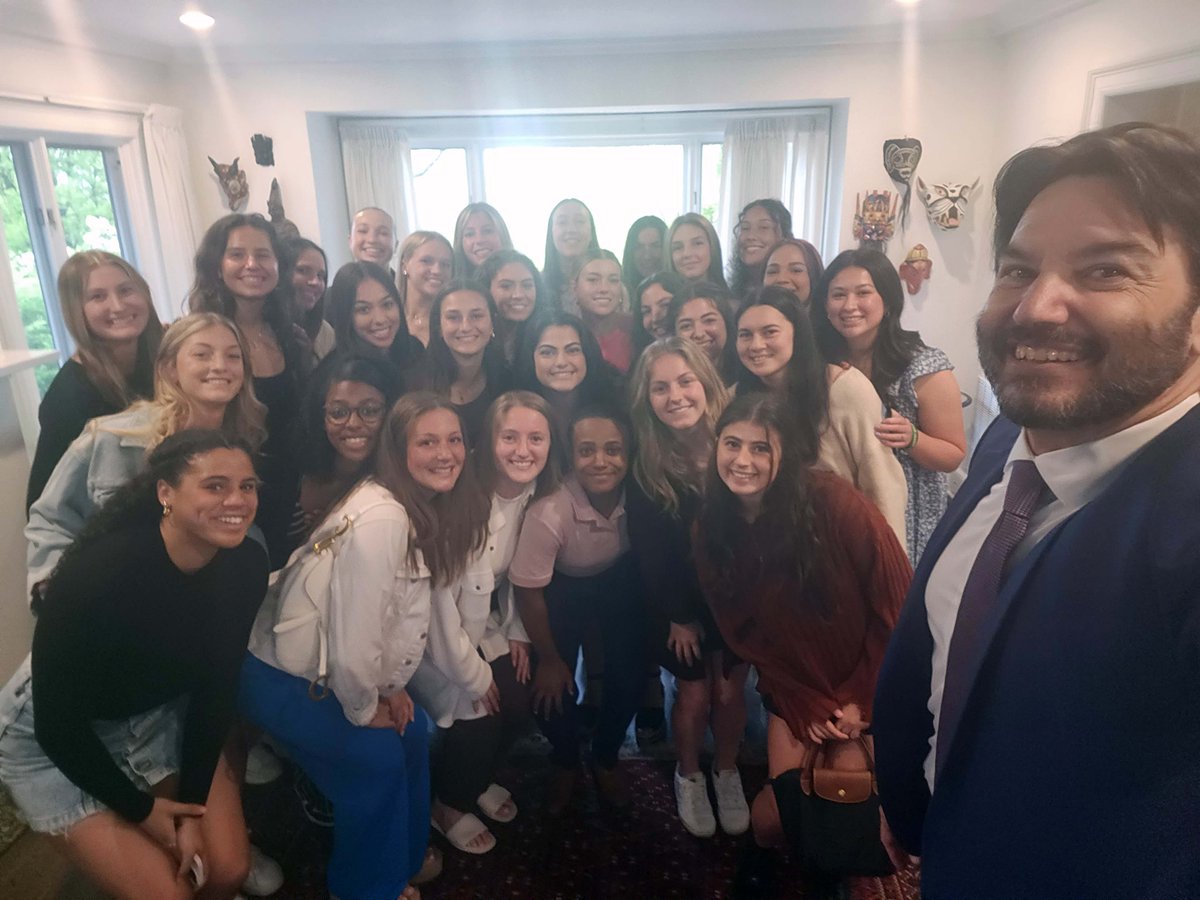Jonathan Koppell (@jonathankoppell) on Twitter photo Enjoyed hosting the men's and women's soccer teams for dinner. Always a pleasure to spend time with our hardworking <a href="/montclairstateu/">Montclair State University</a> Red Hawks. Enjoyed hosting the men's and women's soccer teams for dinner. Always a pleasure to spend time with our hardworking <a href="/montclairstateu/">Montclair State University</a> Red Hawks.