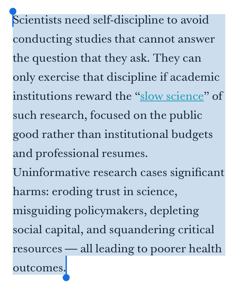 Couldn’t agree more It pertains to masks, But applies to any number of interventions, notably #rapidtests for public health use “Scientists need self/discipline to avoid conducting studies that cannot answer the question that they ask” statnews.com/2023/05/02/do-…