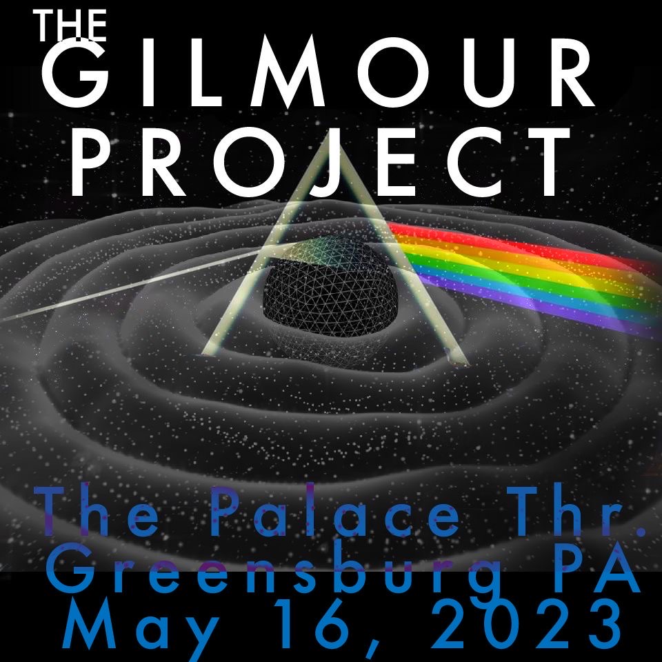 All-star band, The Gilmour Project, will be here to rock The Palace Stage in just two weeks! Get your tickets before time runs out! 📅: May 16 at The Palace Theatre - Greensburg ⌚: 7:15 PM show | 6:15 PM doors 🎟: ow.ly/uh7e50O9tbt
