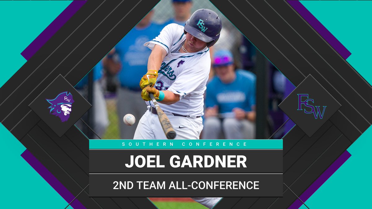 Congrats to Joel Gardner who has been named a 2nd Team All-Conference selection! Gardner hit an even .300 during the regular season, smacking 9 doubles and 3 home runs while driving in 31