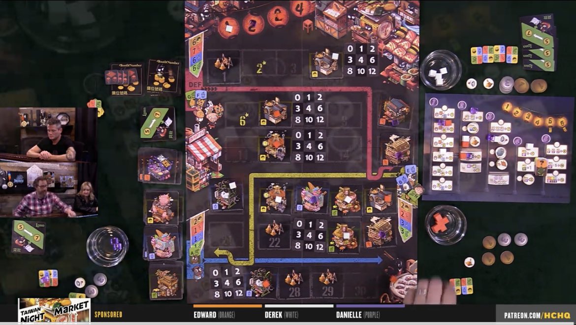 HeavyCardboard's tweet photo. LIVE NOW with #TaiwanNightMarket

Join Derek @zenracers, Danielle @TokenGaymer, &amp; I as we battle for the best food stalls! Then check out this new game from @TaiwanBGdesign in its last few days on #Kickstarter

Oh &amp; it’s Danielle’s 1st livestream on HC so give her a warm welcome! https://t.co/6MI42TFLdI