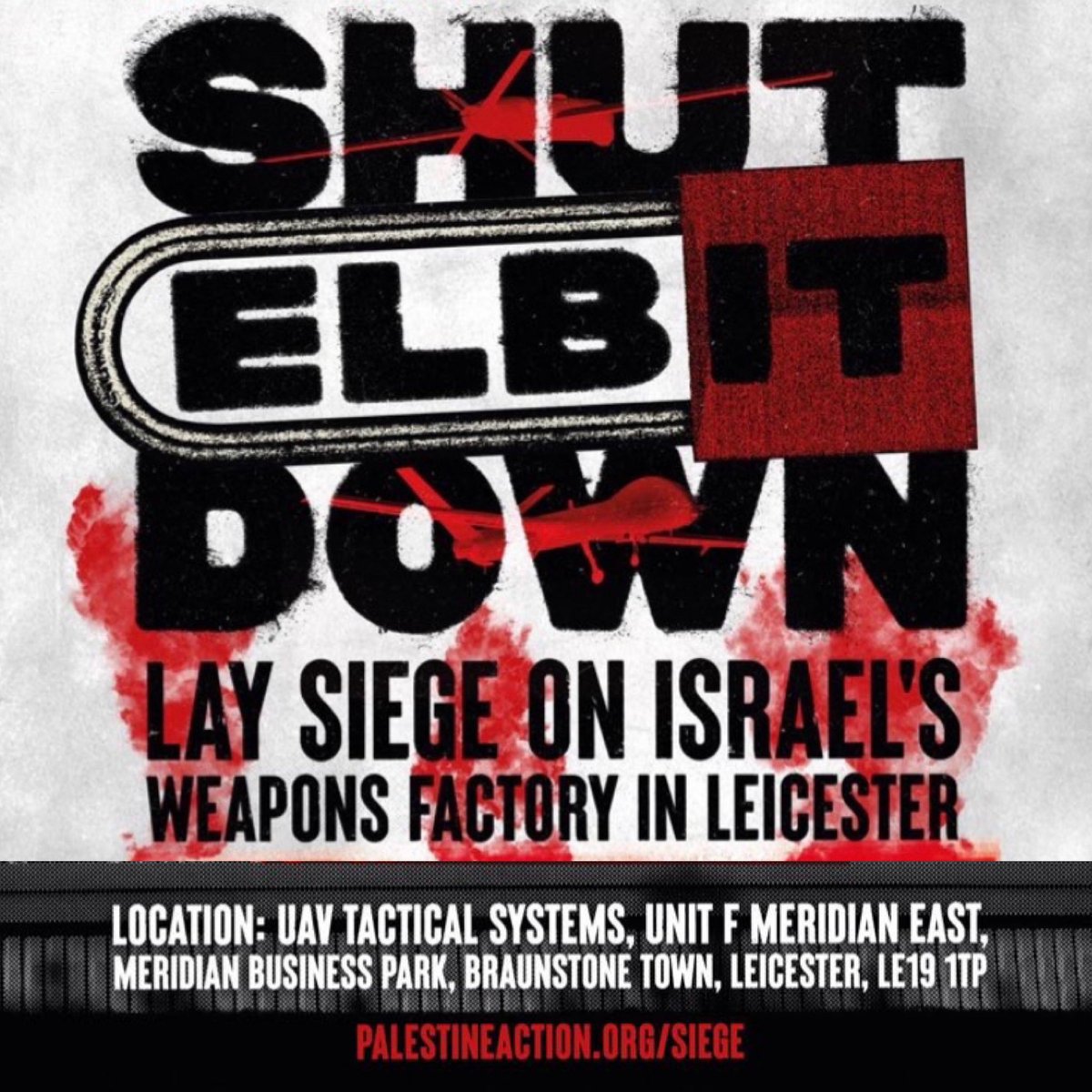 East Midlands 📣Police confiscated tents &amp; sleeping bags of activists from all over the UK &amp; Europe who’ve come to shut down the Elbit factory in Leicester, please bring sleeping bags, duvets, thick socks, pillows, tarpaulin, yoga mats, food so they can continue @Pal_action siege